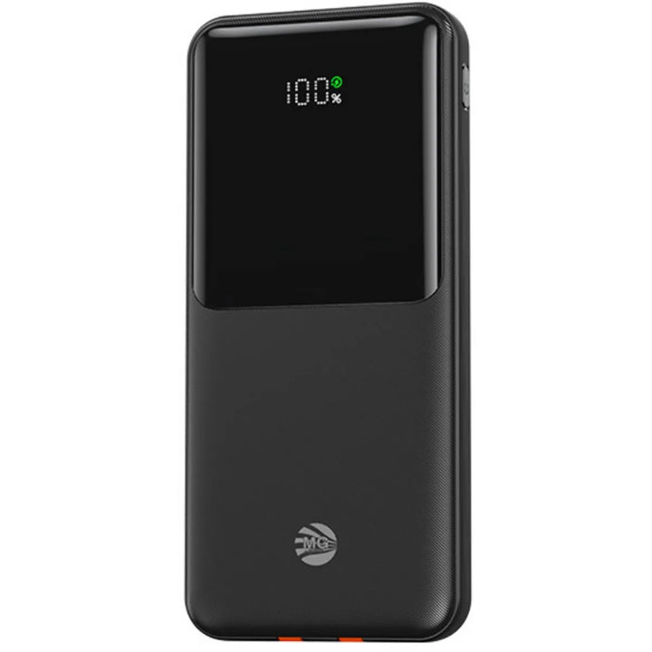 Powerbank 20000mAh – Zwart – 4 Uitgangen – 2 Ingebouwde Oplaadkabels – Digitaal Display-Ilumina Benelux