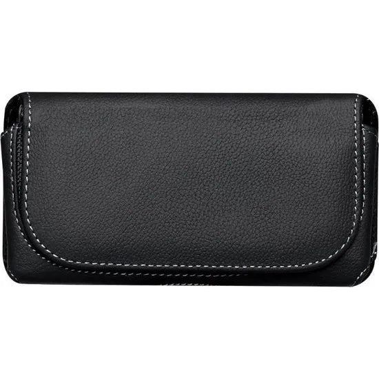 Heuptas voor Smartphone – PU Lederen Telefoontas met Riemlus – XXL 6,5 t/m 7,0 inch – Riemtas – Zwart-Ilumina Benelux