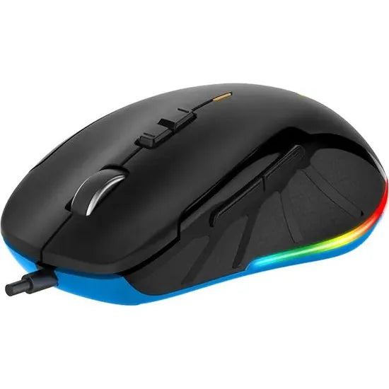 Gaming Muis RGB – 6400 DPI Bedrade Gaming Mouse – 8 Knoppen – Ergonomisch – USB – Voor PC, Laptop & Mac – Zwart