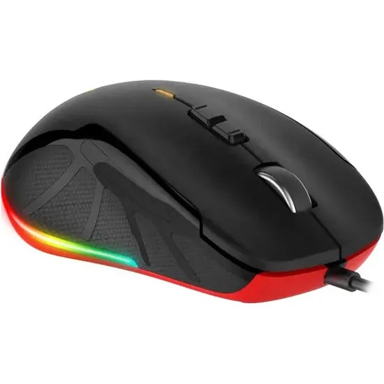 Gaming Muis RGB – 6400 DPI Bedrade Gaming Mouse – 8 Knoppen – Ergonomisch – USB – Voor PC, Laptop & Mac – Zwart-Ilumina Benelux
