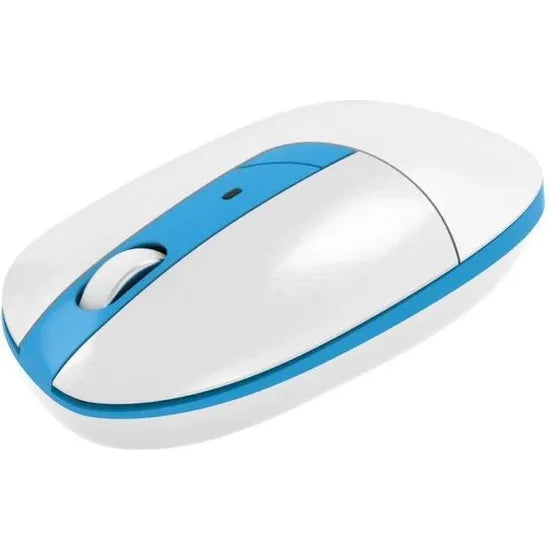 Draadloze Optische Muis 2.4GHz – 1600 DPI – USB Nano Ontvanger – Compact & Lichtgewicht – Blauw
