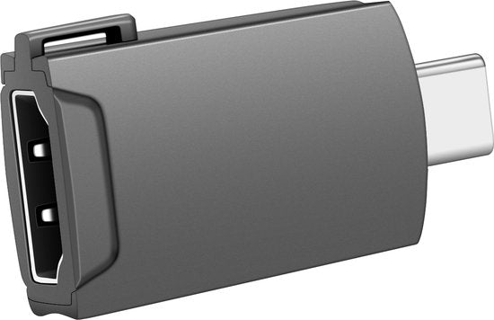 USB-C naar HDMI Adapter – 4K 30Hz – Plug & Play – Geschikt voor MacBook Pro, iPad Pro, Galaxy, XPS, Pixelbook – Compact – Zwart-Ilumina Benelux