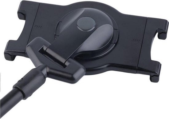 Tablethouder statief – Geschikt voor iPad & tablets 7-10 inch – Verstelbaar tripod – 360° draaibaar – Zwart-Tablethouder-Ilumina Benelux
