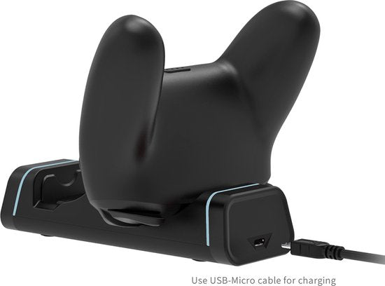 Oplaadstation – Geschikt voor PS5 DualSense – Dock voor 2 Controllers – USB-C Oplader met LED Indicator-Oplaadstation controllers-Ilumina Benelux