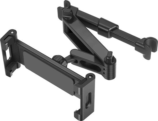 Tablethouder auto – Hoofdsteun montage – Voor telefoon & tablet 5-12.9 inch – Achterbank kinderen – Zwart-Ilumina Benelux