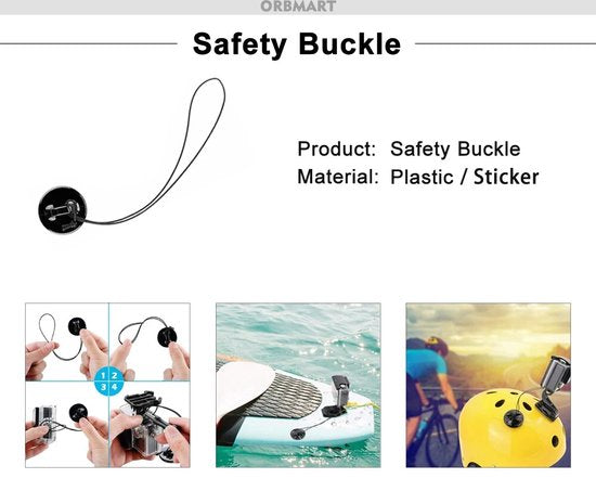 Action camera accessoires set – Mount, selfie stick & case – Luxe opbergkoffer – Geschikt voor GoPro Hero 10/9/8/7/6/5/4, Xiaomi, Sjcam, Eken-Videocamerastarterkit-Ilumina Benelux
