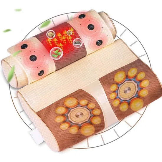 Orthopedisch Massagekussen met Warmte – Shiatsu Massagekussen – Nek- en Rugmassage-Ilumina Benelux