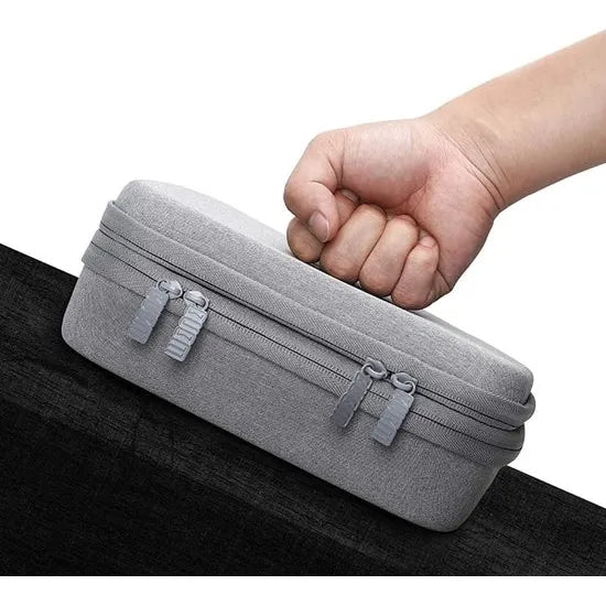 BUBM Hard Shell Kabel Organizer – Elektronica Opbergtas – Accessoiretas voor iPhone, iPad, Tablet, Opladers, Kabels, USB-Sticks & Geheugenkaarten – Grijs-Ilumina Benelux