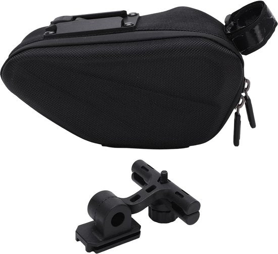 Zadeltas fiets – Click&Go systeem – Waterdicht – Compact – Zwart-Ilumina Benelux