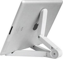 Tablet houder - Ideaal voor Thuiswerken - Telefoon tot 13 inch - Bureau - Slaapkamer - Keuken - wit