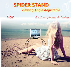 Tablet Standaard – Flexibele Telefoon & Tablet Houder – Universeel – Voor Bed, Bank, Park, Strand, Keuken, Douche & Buiten – Geschikt voor iPad, Samsung, Surface & Meer – Opvouwbaar & Draagbaar
