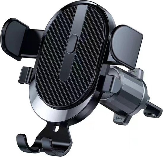 Telefoonhouder auto – Voorruit/Dashboard/Ventilatierooster – Universeel t/m 7 inch – 360° draaibaar – Sterke zuignap & clip – Zwart-Ilumina Benelux