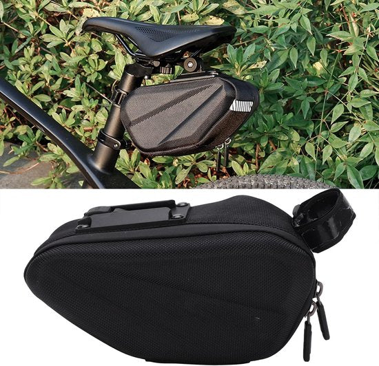 Zadeltas fiets – Click&Go systeem – Waterdicht – Compact – Zwart-Ilumina Benelux