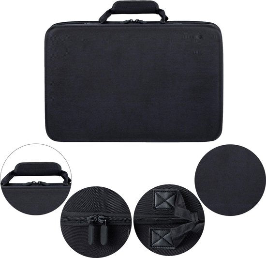 PS5 Draagtas – Reistas voor PlayStation 5 Console & Accessoires – Schokbestendig – Waterdicht – Met Handvat & Schouderband – Zwart-Ilumina Benelux