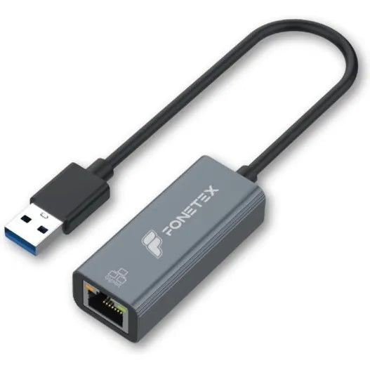 USB 3.0 naar Gigabit Ethernet Adapter - RJ45 LAN Netwerkadapter - 1000Mbps - USB-A naar Ethernet Converter - Aluminium Behuizing-Ilumina Benelux