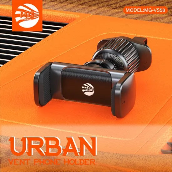 Urban Vent Phone Holder – Auto Telefoonhouder voor Ventilatierooster – Zwart-Ilumina Benelux