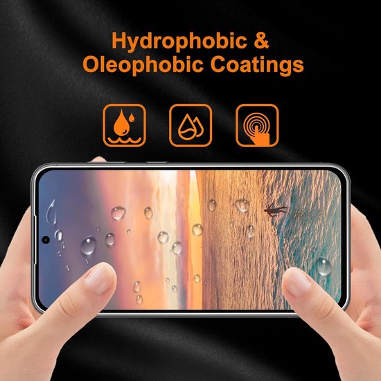Samsung Galaxy S23 FE Hoesjes – Siliconen Backcover – Schokbestendig – Transparant + Screenprotector-Ilumina Benelux
