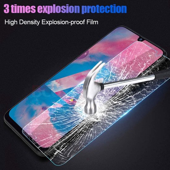 Portemonnee Hoesje - 2 Pack Screenprotector Geschikt voor: Samsung Galaxy S8 - rood