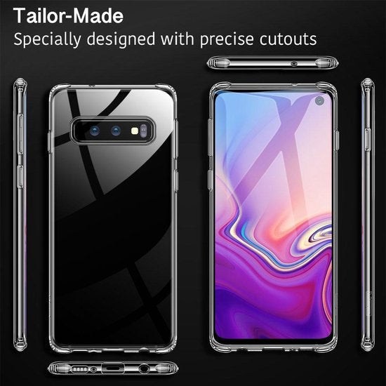 Samsung Galaxy S10E Hoesjes – Siliconen Backcover – Soft Touch – Transparant-Ilumina Benelux