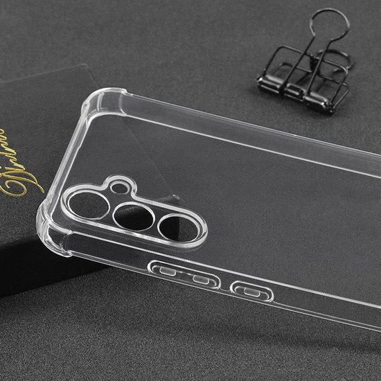 Samsung Galaxy A25 5G Hoesjes – Siliconen Backcover – Schokbestendig – Camera Beschermer – Transparant-Ilumina Benelux