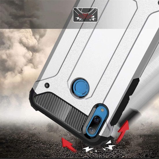 Samsung Galaxy S10 Lite Hoesjes – Armor Hybrid Backcover – Schokbestendig – Roségoud-Ilumina Benelux