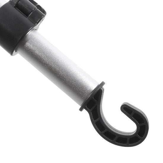 Tablethouder - Universeel - Auto hoofdsteunklem - 360 graden draaibaar - Aluminium - Zwart