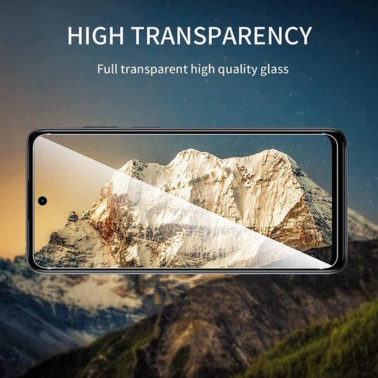 Screenprotector - Geschikt voor Motorola Moto E32 / E32S - 9H Glas (2-Pack)