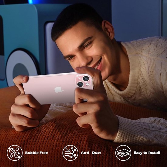 iPhone 14 Pro Hoesjes – Siliconen Backcover – Transparant – Met Screenprotector – Camera Lens Protector-Ilumina Benelux