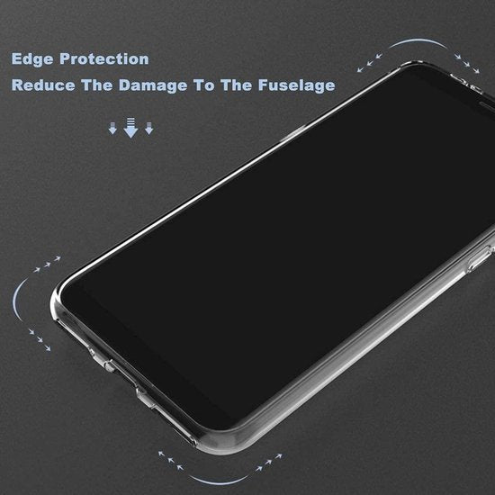 Oppo A52 Hoesjes – Soft TPU Siliconen Backcover – 2x Gehard Glas Screenprotector – Transparant-Ilumina Benelux