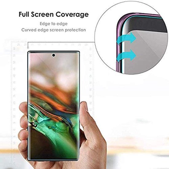 Samsung Galaxy Note 10 Hoesjes – Portemonnee Hoes – Magneetsluiting – 2x Gehard Glas Screenprotector – Bruin-Ilumina Benelux