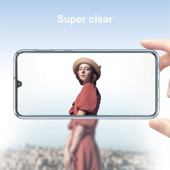 Samsung Galaxy M31 Hoesjes – Transparante Siliconen Backcover – Inclusief 2x Screenprotector Gehard Glas – Anti-kras-Ilumina Benelux