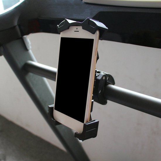 Telefoonhouder fiets & motor – Universele stuurhouder – 360° draaibaar – Voor 4.7-6.8 inch smartphones – Zwart-Ilumina Benelux