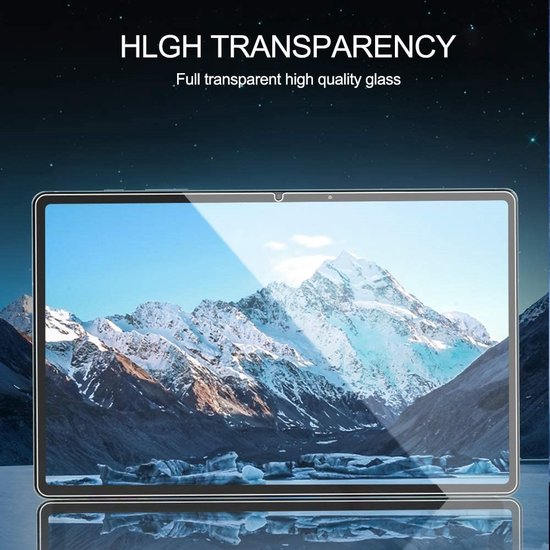 Screenprotector – Geschikt voor Samsung Galaxy Tab S7 FE/S7 Plus/S8 Plus – Gehard Glas 9H – Anti-kras-tabletscreenprotectors-Ilumina Benelux