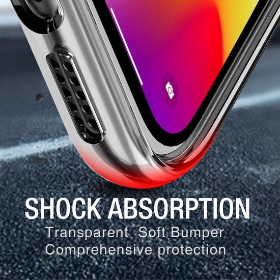 iPhone 12 Pro Hoesjes – Soft TPU Siliconen Backcover – Transparant – Schokbestendig – Slank Design-Ilumina Benelux