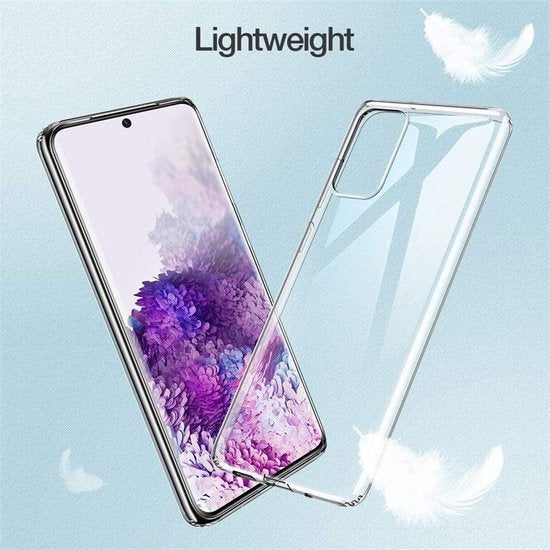 Samsung Galaxy S20 Hoesjes – Transparante Siliconen Backcover – Flexibel – Schokbestendig-Ilumina Benelux