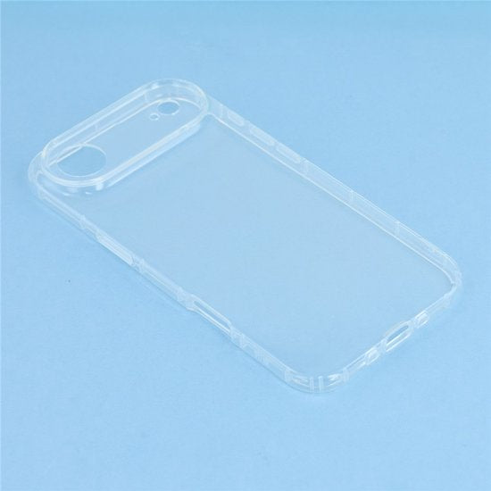 iPhone 17 Air Hoesjes – Siliconen Backcover – Transparant – Inclusief 3x Gehard Glas Screenprotector – Anti-kras-Ilumina Benelux