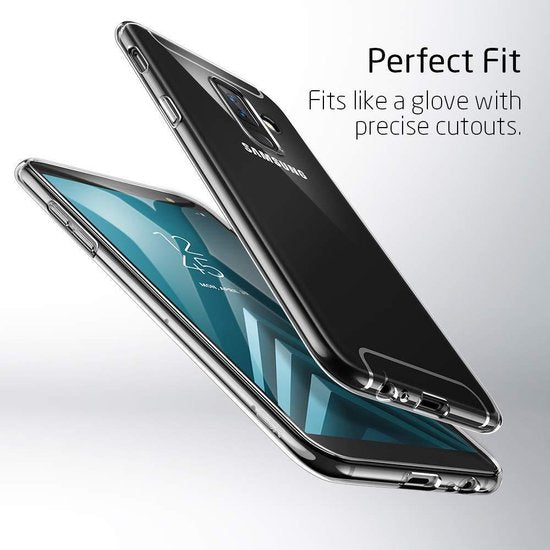 Samsung Galaxy A6 Plus 2018 Hoesjes – Siliconen Backcover – Soft Touch – Transparant-Ilumina Benelux