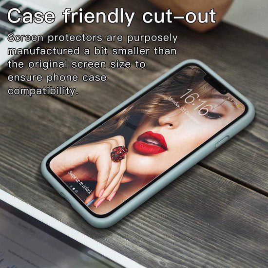 iPhone 11 Pro Max Hoesjes – TPU Siliconen Backcover – Soft Case – Incl. 2x Screenprotector Gehard Glas – Mint Groen-Ilumina Benelux