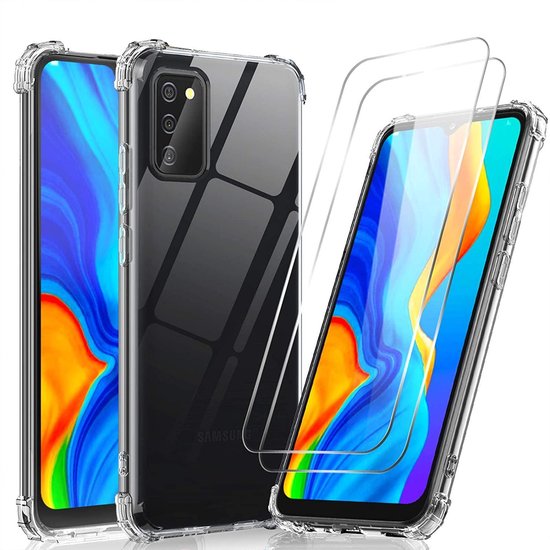 Samsung Galaxy A02s Hoesjes – Backcover – Beschermend – Zwart-Ilumina Benelux