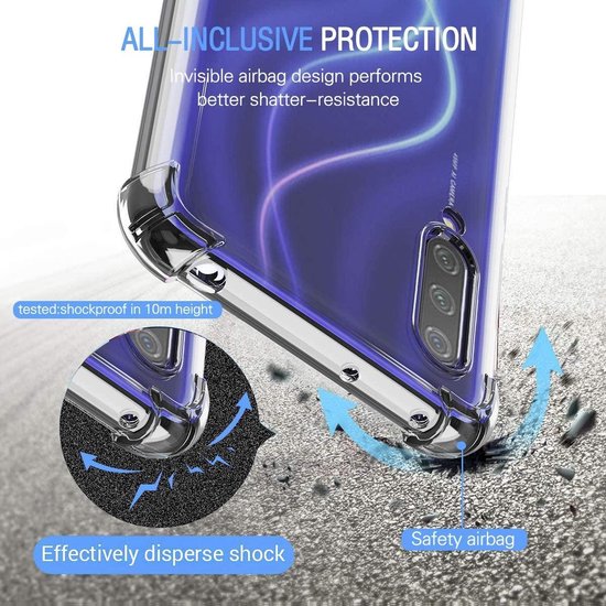 Xiaomi Mi 9 Hoesjes – Siliconen Backcover – Schokbestendig – 2x Gehard Glas Screenprotector – Transparant-Ilumina Benelux