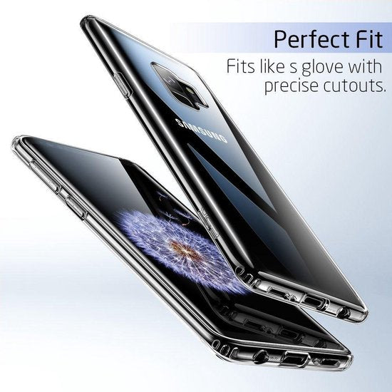 Soft Backcover Hoesje Geschikt voor: Samsung Galaxy S9 - Silicone - Transparant