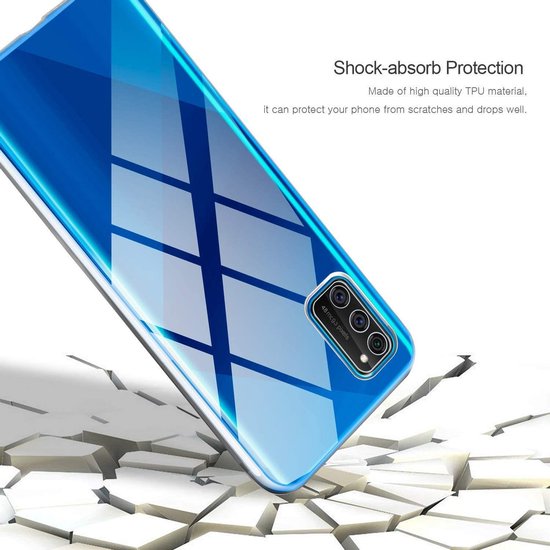 Samsung Galaxy A41 Hoesjes – Backcover – Beschermende Hardcase – Zwart-Ilumina Benelux