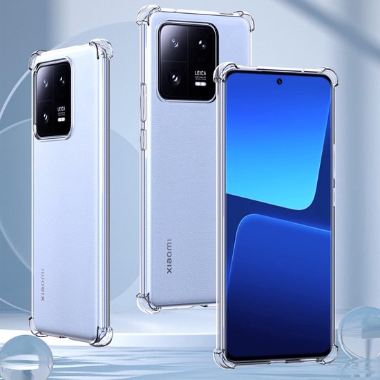 Xiaomi 13 Hoesjes – Transparante TPU Siliconen Backcover – Schokbestendig – Soft Case-Ilumina Benelux