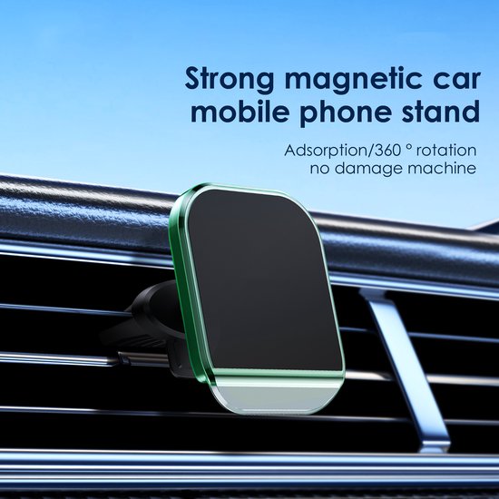 Telefoonhouder auto – Magnetisch – Extra stevig – Off-road & drempelproof – Ventilatierooster montage – Zwart-Telefoonhouders-Ilumina Benelux