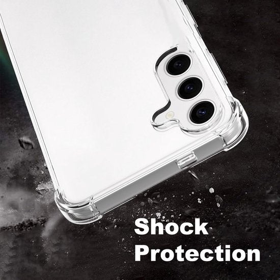 Samsung Galaxy S24 Plus Hoesjes – Siliconen Backcover – Schokbestendig – Flexibel – Transparant-Ilumina Benelux