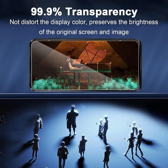 Screenprotector - Geschikt voor Motorola Moto G13 / G23 / G53 5G - 9H Glas (3-Pack)