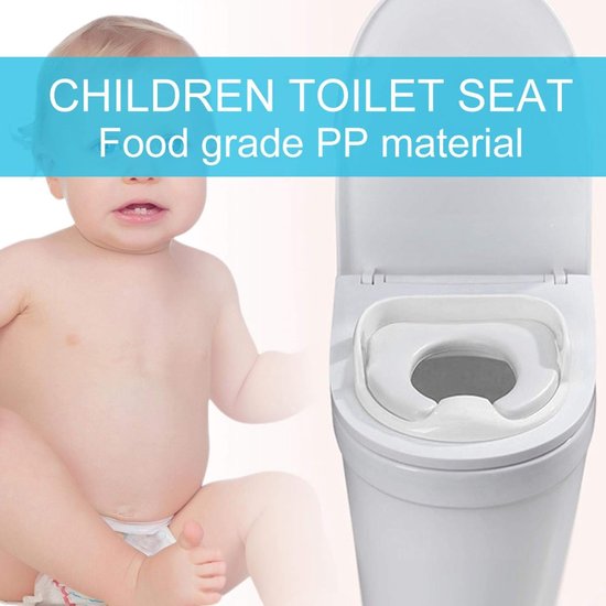 Toiletverkleiner met handvaten – Kinder toiletzitje – Zachte zitting – Antislip & hygiënisch – Roze-Toiletverkleiner-Ilumina Benelux