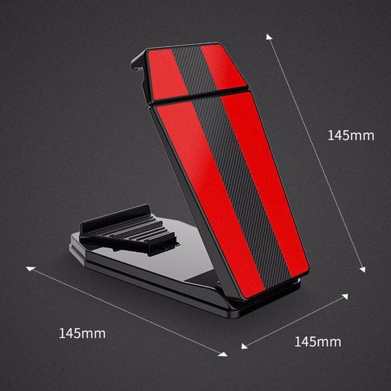 Telefoonhouder auto – Dashboard anti-slip sticky pad – Plakfunctie – Geschikt voor smartphone & iPad – Zwart-Ilumina Benelux