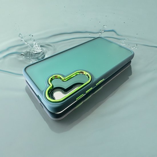 Samsung Galaxy A52/A52S Hoesjes – Military Backcover – Soft TPU Bumper – Stevige Case – Groen