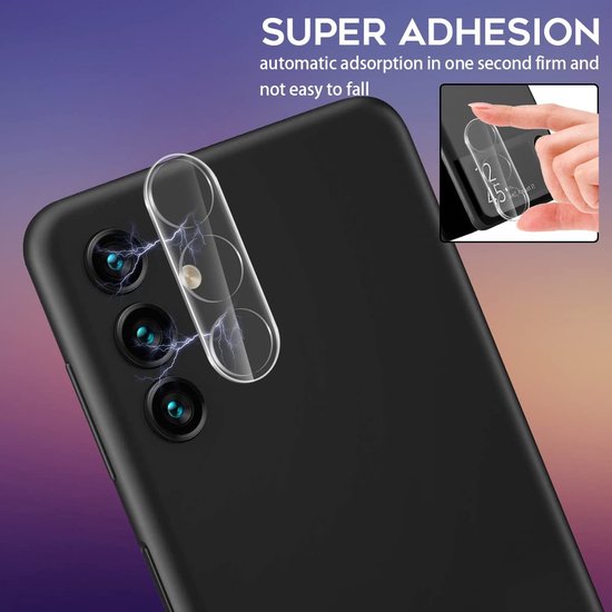 Samsung Galaxy A14 4G Hoesjes – Transparante Siliconen Backcover – Schokbestendig – Incl. Screenprotector & Camera Lens Protector-Ilumina Benelux